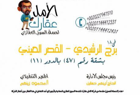 Apartment For Rent In Qasr an Nile - Cairo