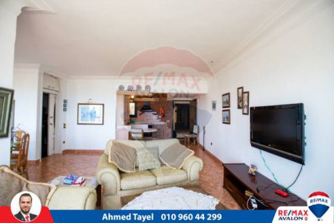 شقة للإيجار فى المندرة - قسم المنتزه - الإسكندرية