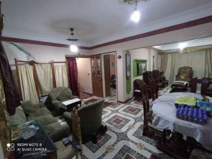 شقة للإيجار فى زيزينيا - قسم الرمل - الإسكندرية