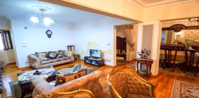 شقة للبيع فى سموحة - قسم سيدى جابر - الإسكندرية