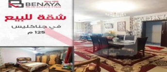 شقة للبيع فى جناكليس - قسم الرمل - الإسكندرية