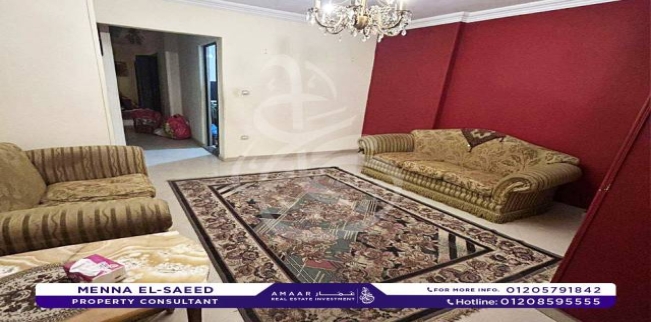 شقة للبيع فى كليوباترا - قسم سيدى جابر - الإسكندرية