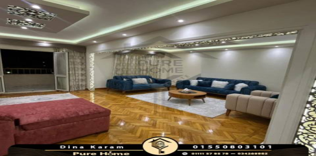 شقة للبيع فى رشدي - قسم سيدى جابر - الإسكندرية