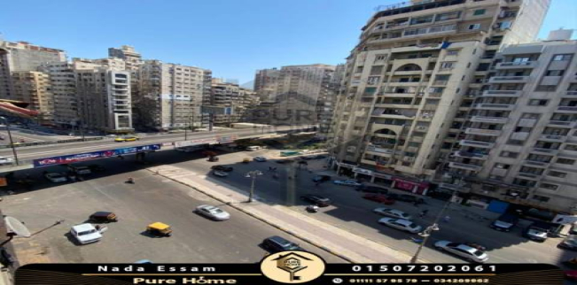 شقة للبيع فى ميامي - قسم المنتزه - الإسكندرية