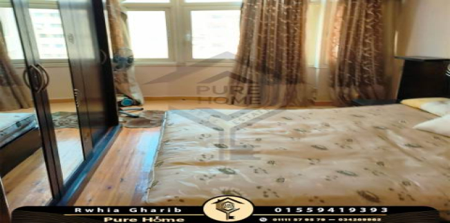 شقة للإيجار فى سان استيفانو - قسم الرمل - الإسكندرية