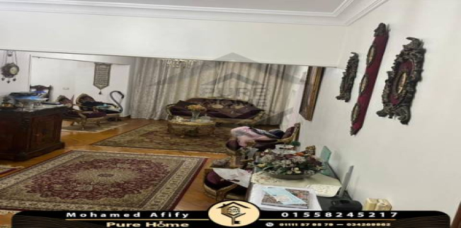 شقة للبيع فى رشدي - قسم سيدى جابر - الإسكندرية