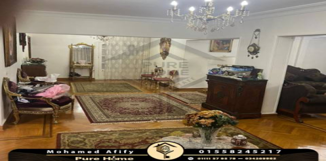 شقة للبيع فى رشدي - قسم سيدى جابر - الإسكندرية