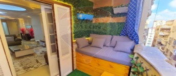 شقة للإيجار فى الإبراهيمية - قسم باب شرقي - الإسكندرية