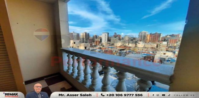 شقة للبيع فى الحضرة - قسم باب شرقي - الإسكندرية