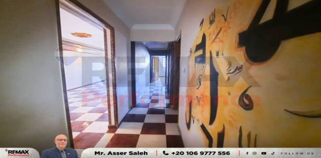 شقة للبيع فى الحضرة - قسم باب شرقي - الإسكندرية