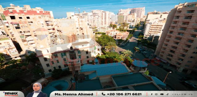 شقة للإيجار فى جليم - قسم الرمل - الإسكندرية