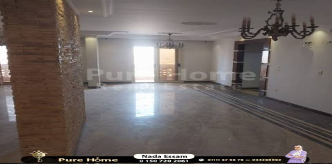 شقة للبيع فى سموحة - قسم سيدى جابر - الإسكندرية