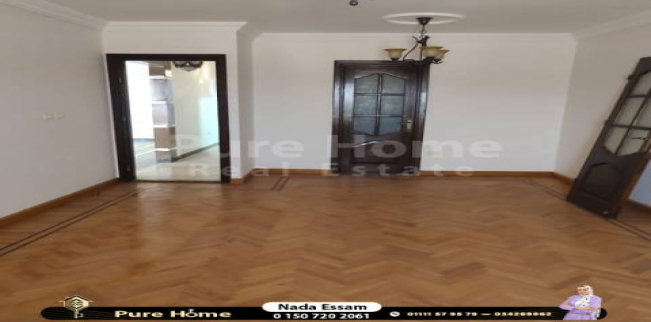 شقة للبيع فى سموحة - قسم سيدى جابر - الإسكندرية