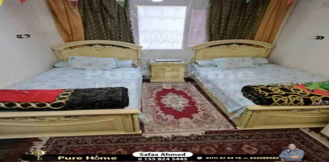 شقة للبيع فى الشاطبي - قسم باب شرقي - الإسكندرية